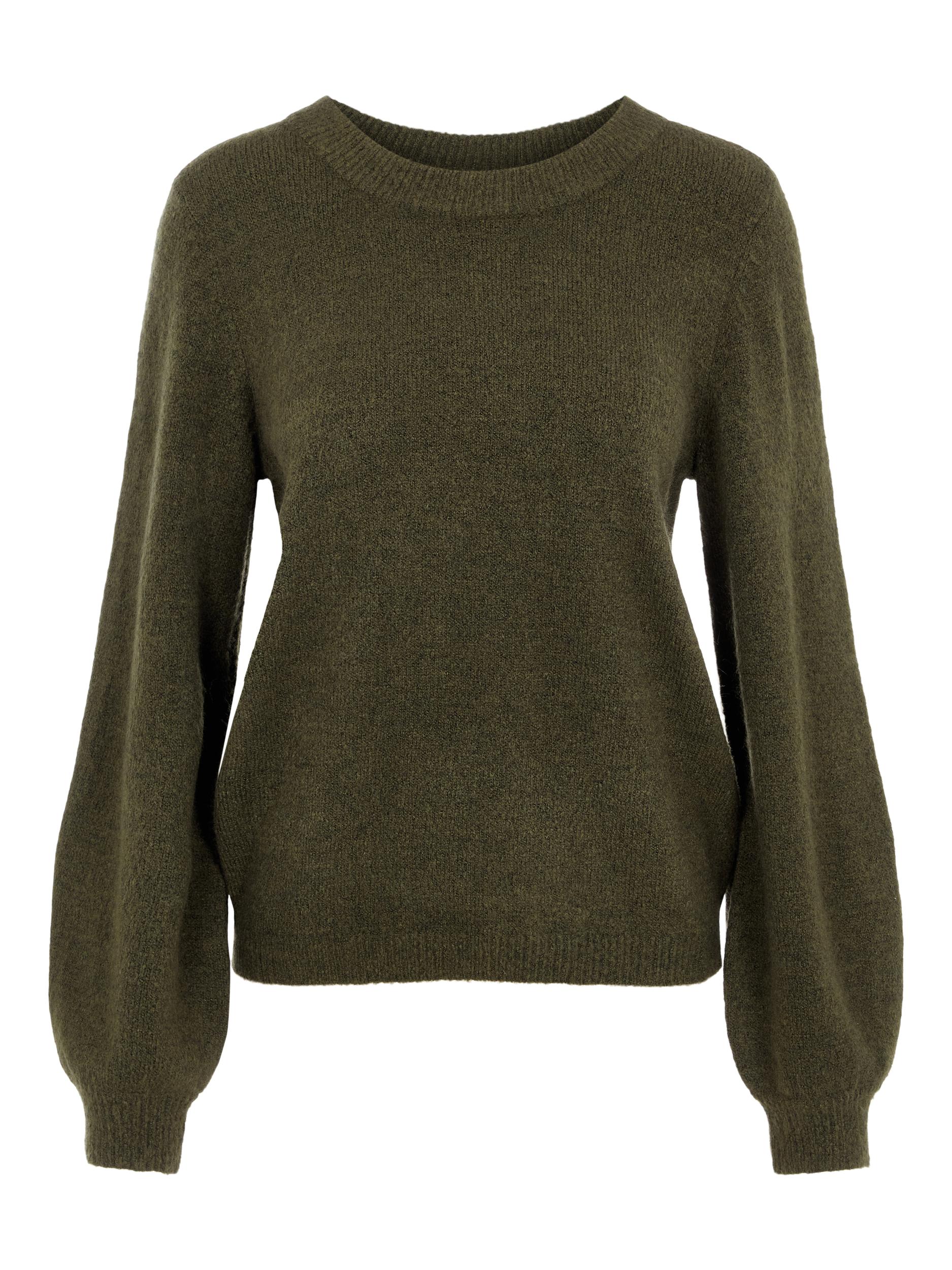 tOv2X Donna OBJECT Pullover Eve in Abete 