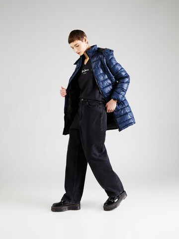 Pepe Jeans Wintermantel in Blauw