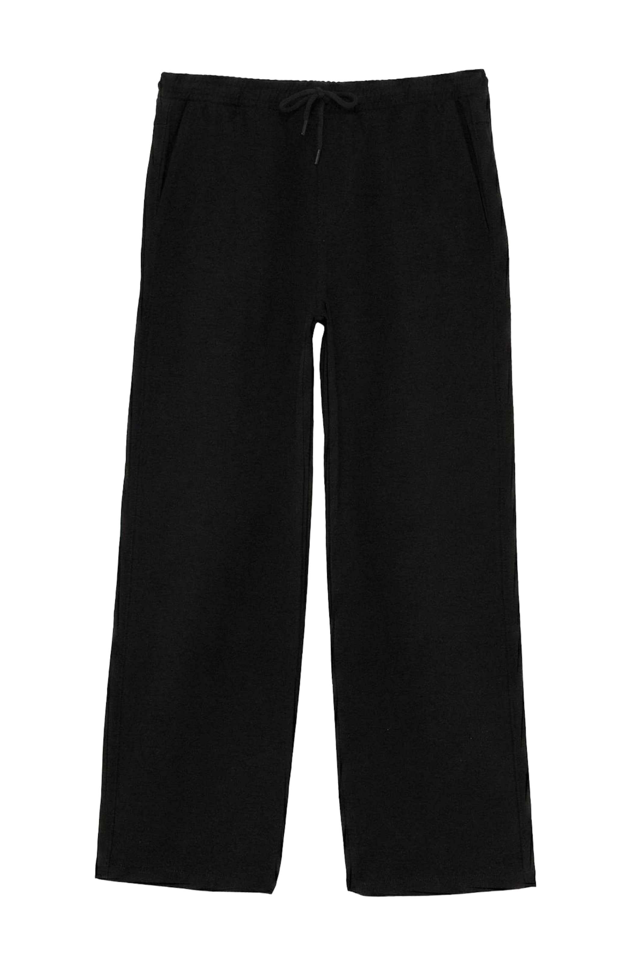 Trendyol - Loosefit Pantalón en negro: frente