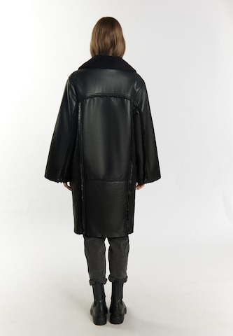 DreiMaster Vintage Winter Coat in Black