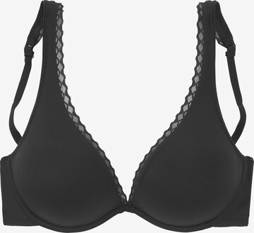 Invisible Soutien-gorge LASCANA en noir : devant