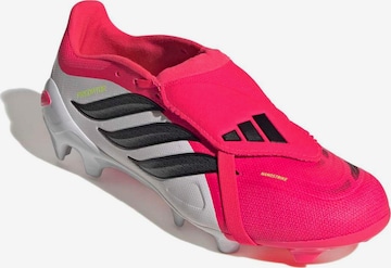 Ghete de fotbal 'PREDATOR LEAGUE FT FG' de la ADIDAS PERFORMANCE pe roz: față