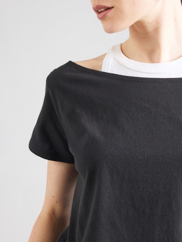 melns HOLLISTER T-Krekls