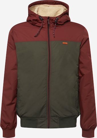 Iriedaily Between-Season Jacket in Green: front