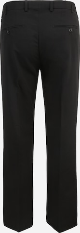 Jack & Jones Plus - regular Pantalón de pinzas 'Franco' en negro