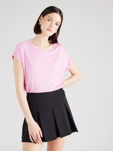 T-shirt 'AVA' VERO MODA en rose : devant