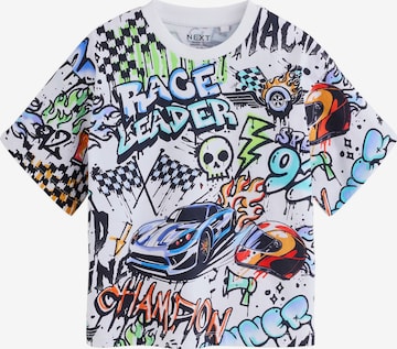 Next Shirt in Mischfarben: Vorderseite