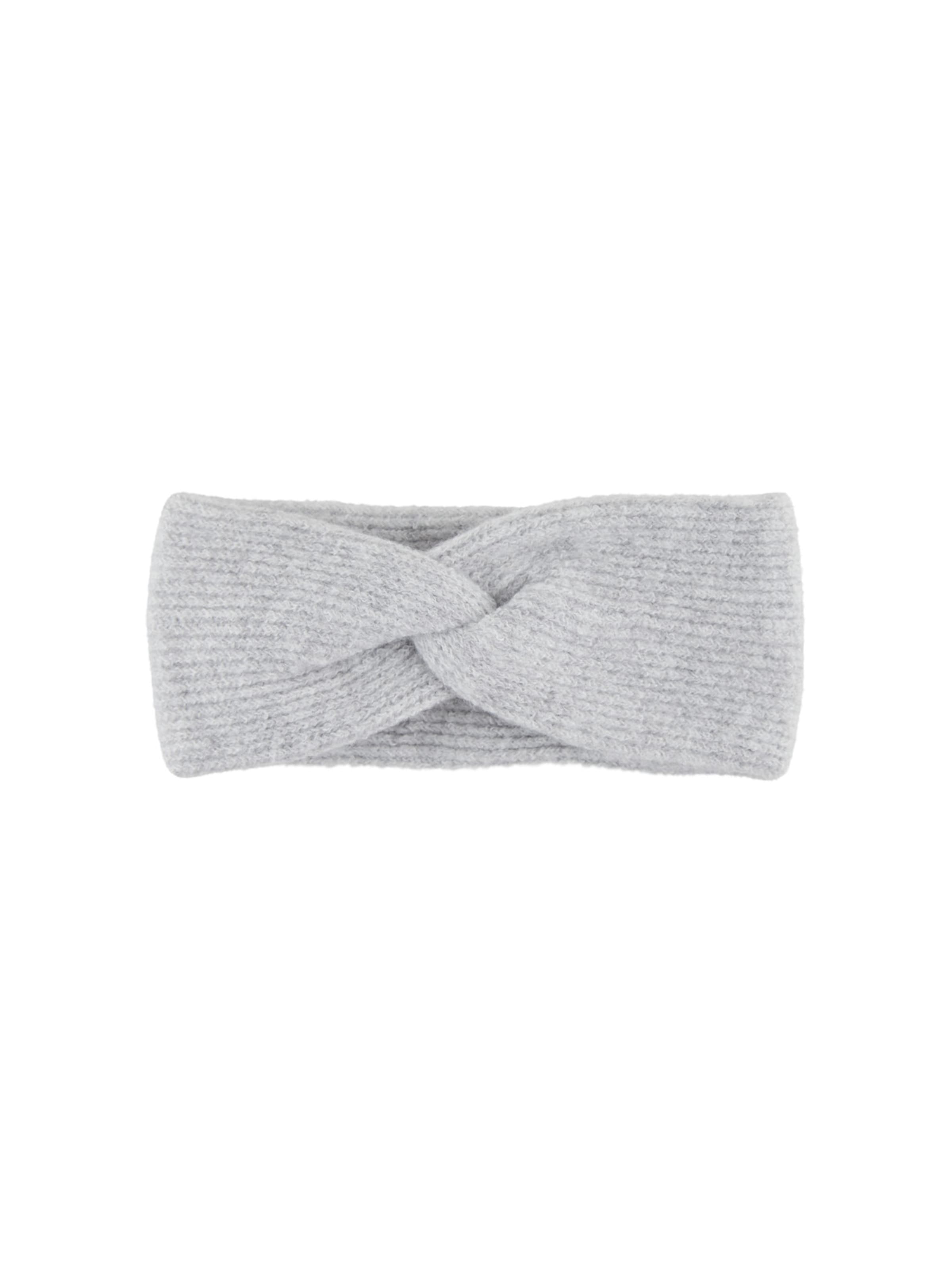 PIECES Headband in Grey: front