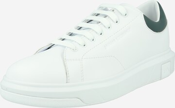 Sneaker bassa di ARMANI EXCHANGE in bianco: frontale