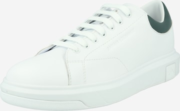 Sneaker bassa di ARMANI EXCHANGE in bianco: frontale