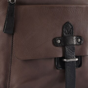Harbour 2nd Schoudertas 'Urban Poets' in Bruin