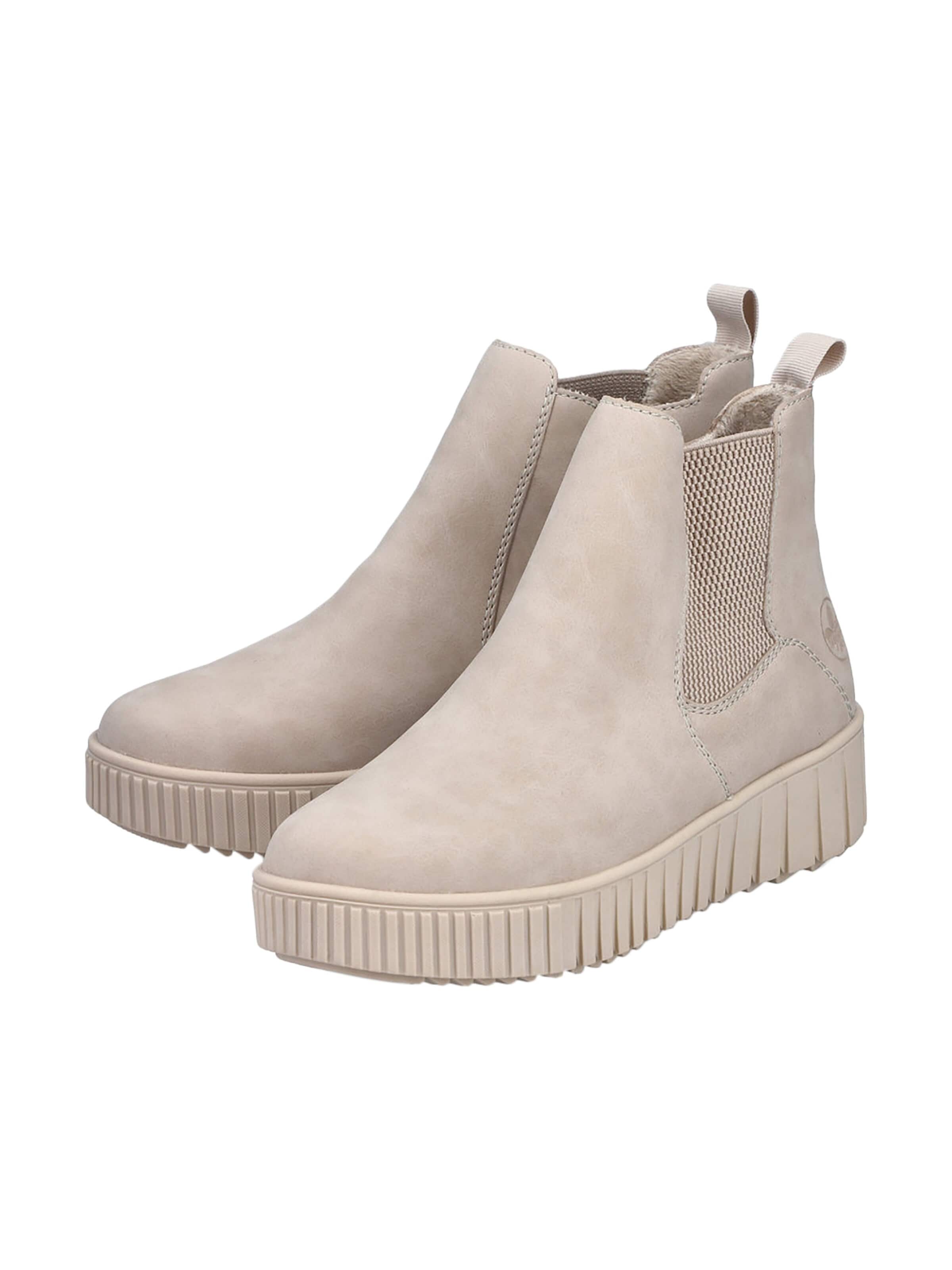 Bottines Rieker en beige