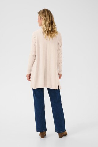 Cream Cardigan 'Dela' i beige