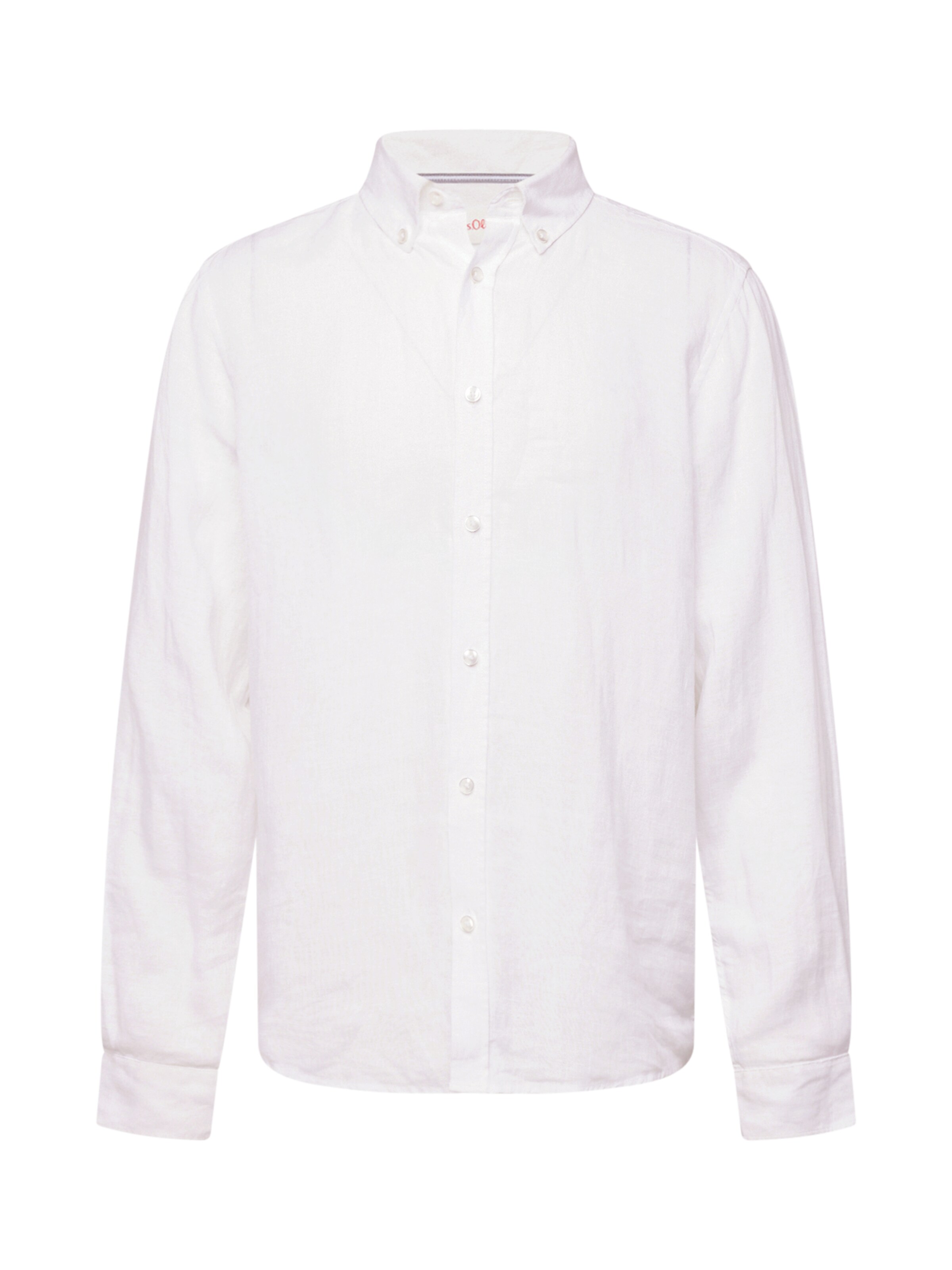 s.Oliver Overhemd in Wit: voorkant