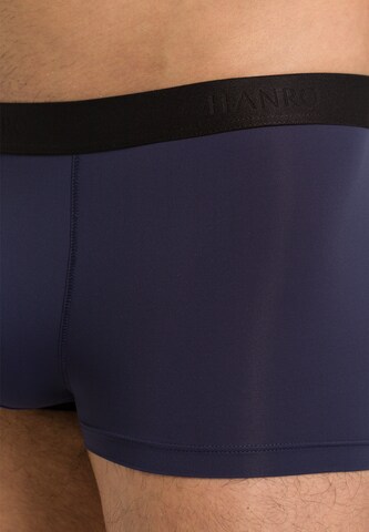 Hanro - Boxers 'Micro Touch' em azul