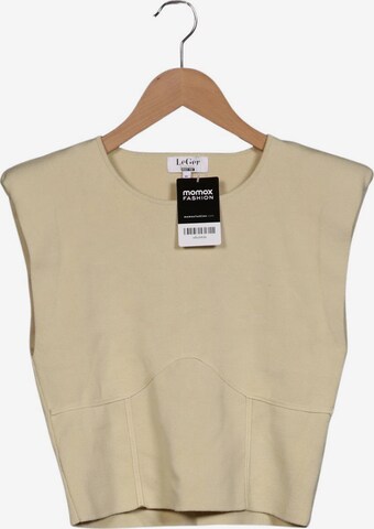 LeGer by Lena Gercke Sweater & Cardigan in L in Beige: front