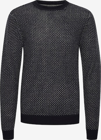 Casual Friday Sweater 'Karl' in Black: front