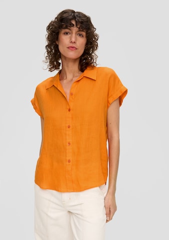s.Oliver Bluse i orange: forside