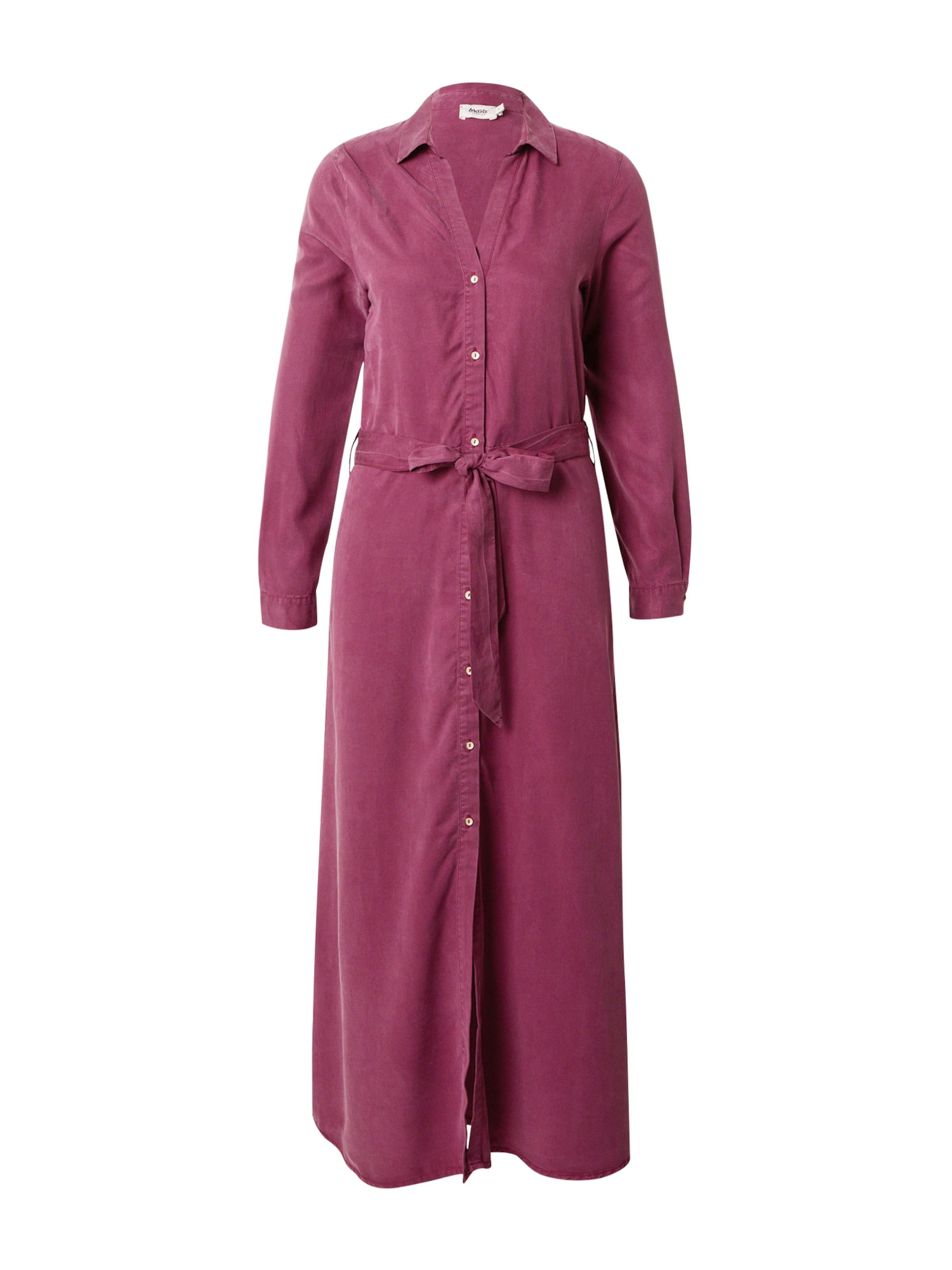 Brava Fabrics Košilové šaty – fialová: přední strana