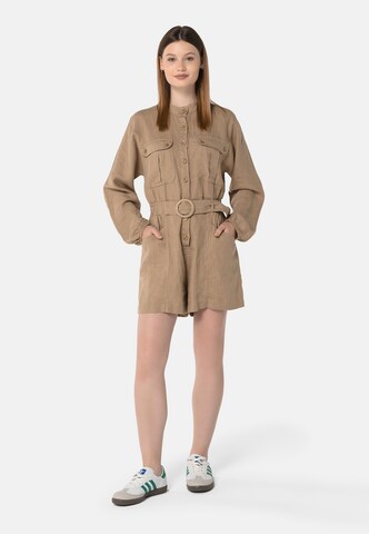 FRESHLIONS Jumpsuit 'Jade' in Beige