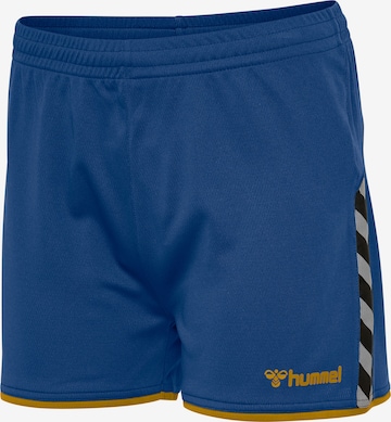 Hummel Regular Workout Pants in Blue