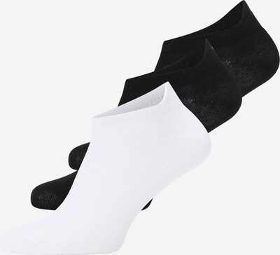Urban Classics Socken 'Peace Fancy Edge No Show' in schwarz / weiß, Produktansicht