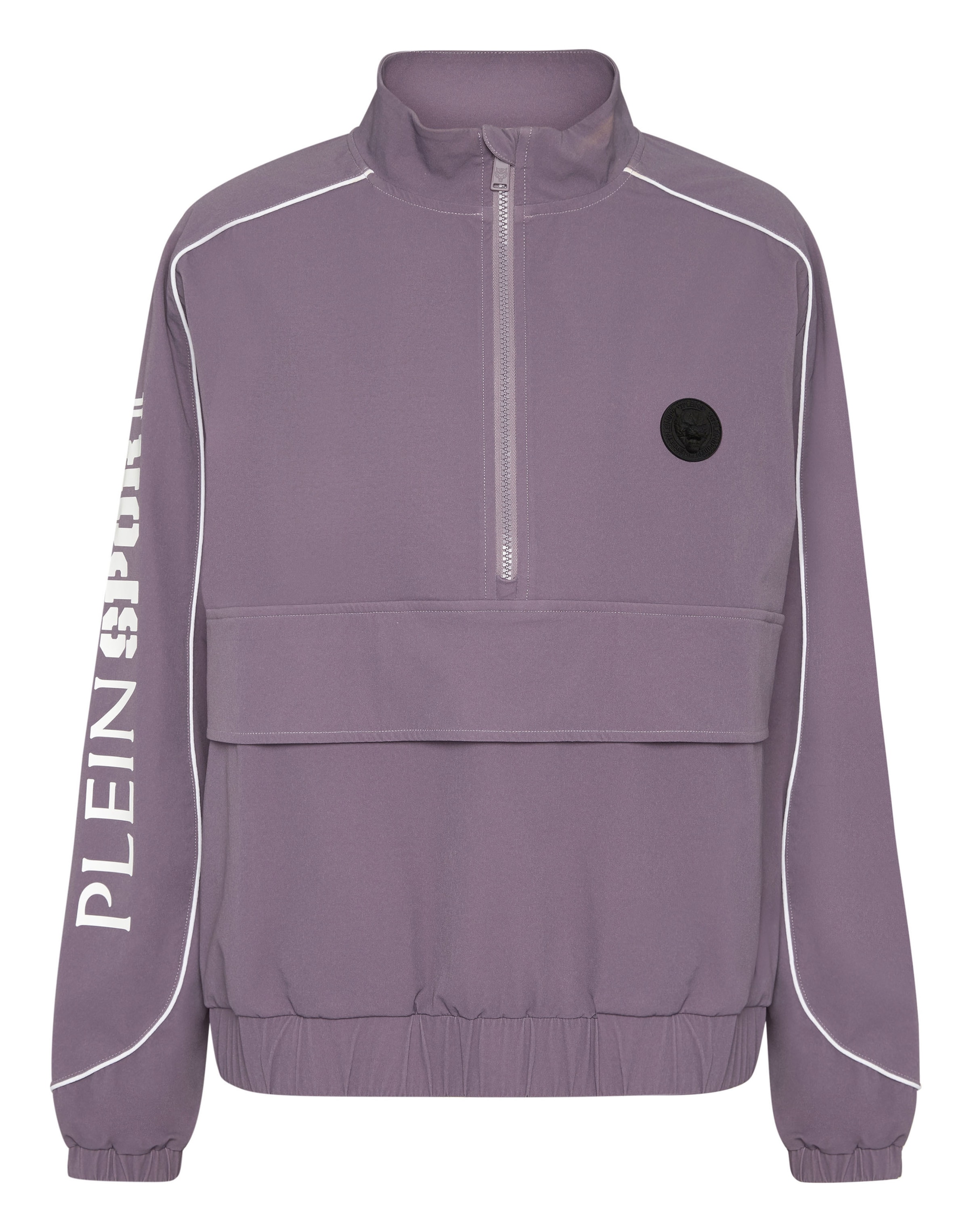 Plein Sport - Casaco deportivo 'Scratch' em roxo: frente