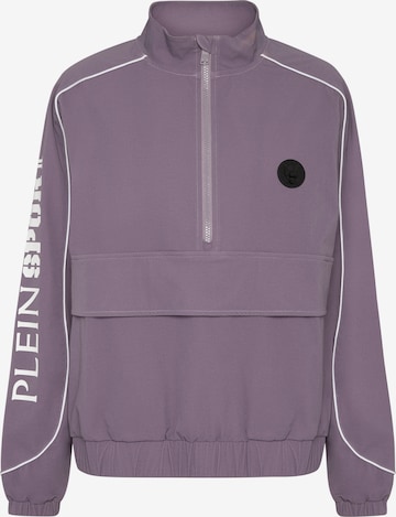 Plein Sport - Casaco deportivo 'Scratch' em roxo: frente