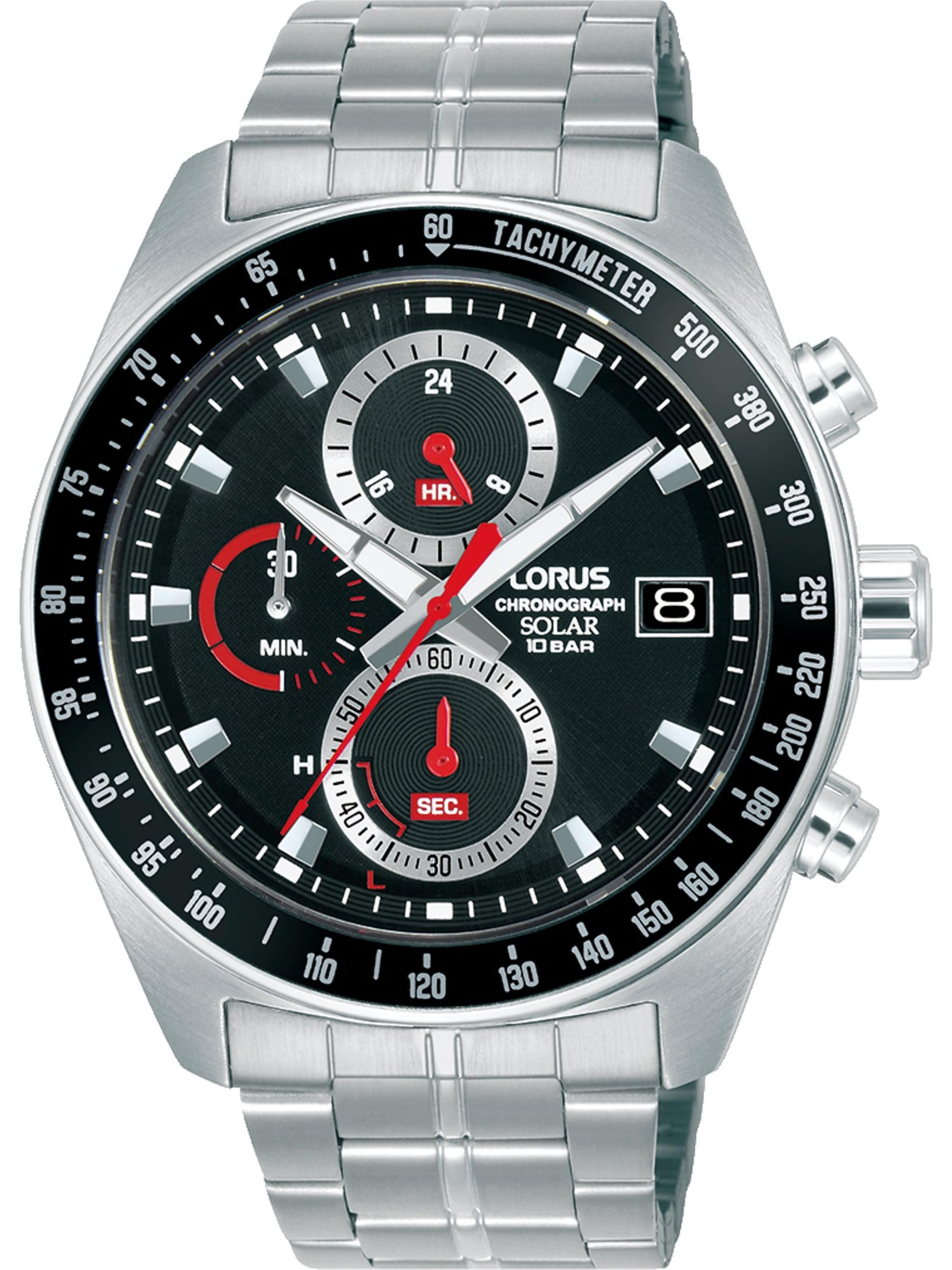 LORUS Analog watch in Silver: front