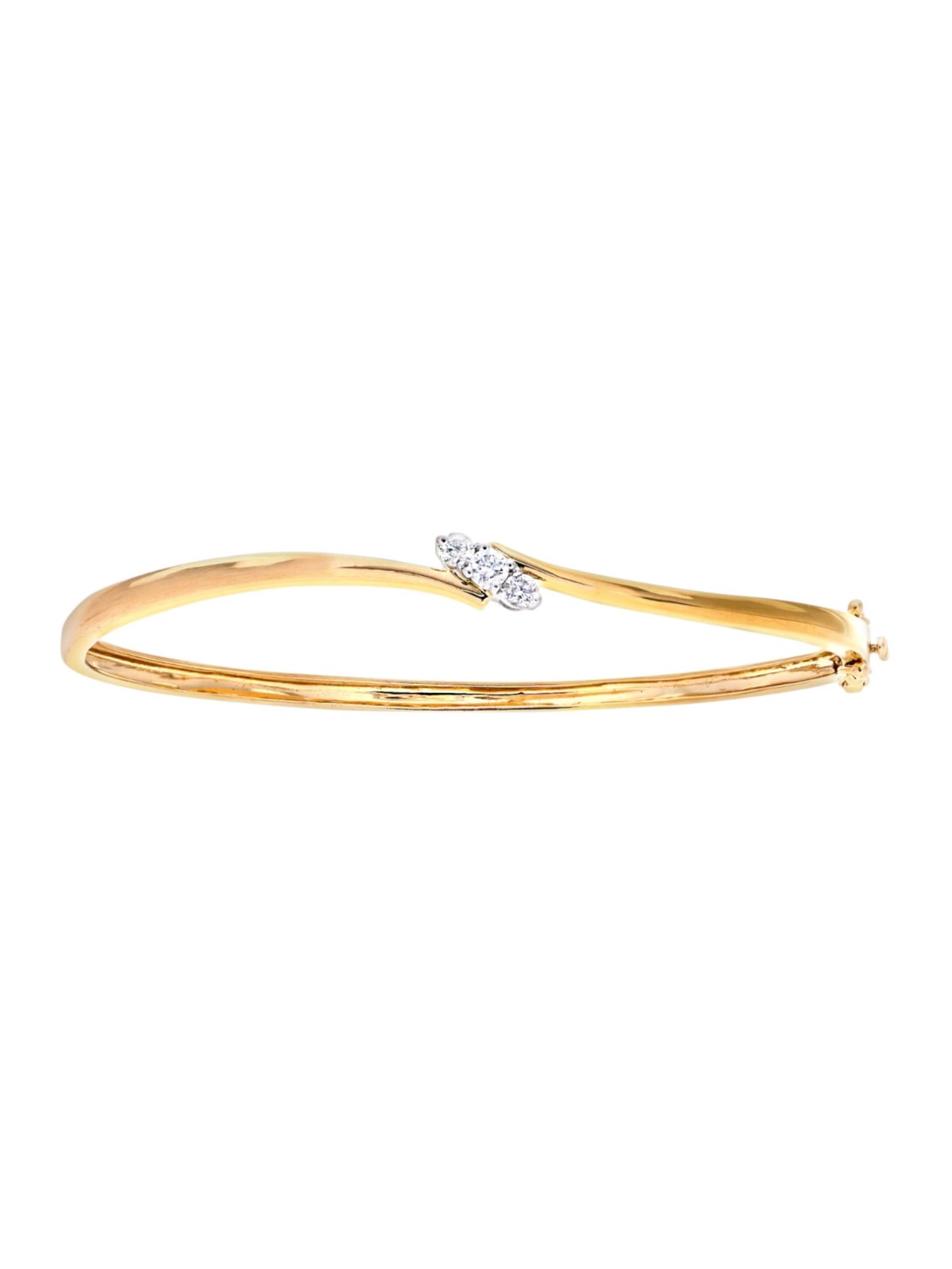 DIAMANT LETERNEL Armbånd i guld: forside