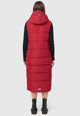 NAVAHOO Bodywarmer 'Brezelchen' in Rood