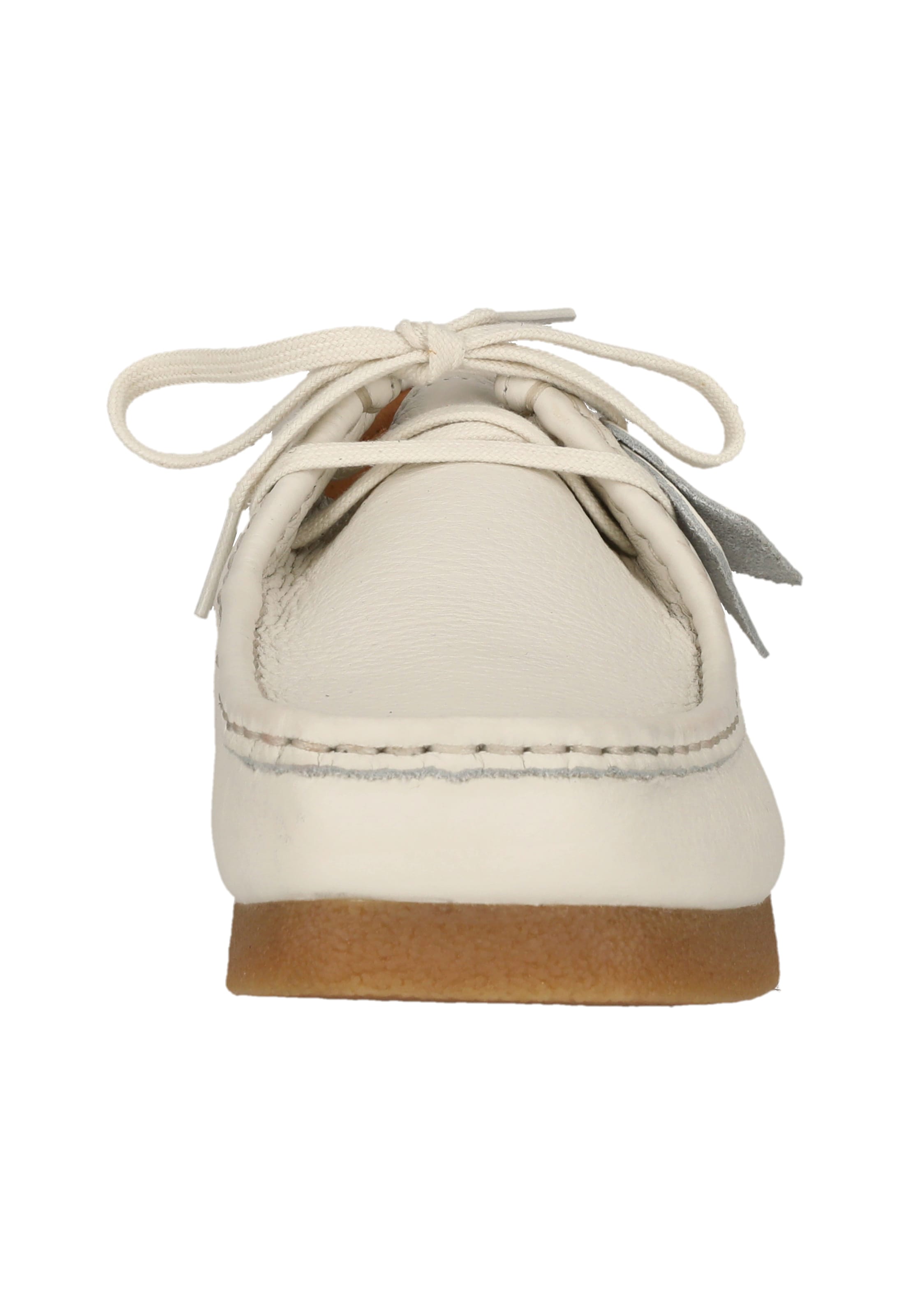 CLARKS Lace-up shoe 'Wallabee EVO' in White