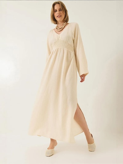 Bianco Lucci Vestido em bege, Vista do artigo