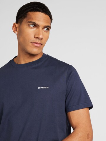 GABBA T-Shirt in Blau