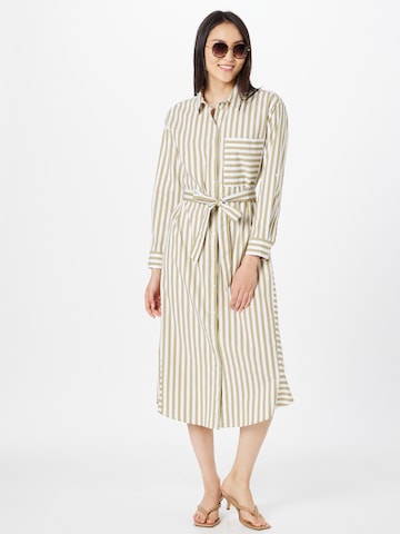 TOM TAILOR Shirt Dress in Green