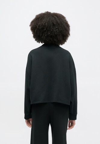 NIKE Sports sweat jacket in Black