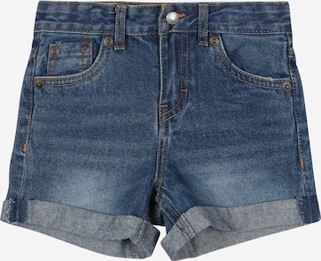 Levi's Kids Regular Jeans 'LVG GIRLFRIEND SHORTY SHORT' in Blue: front