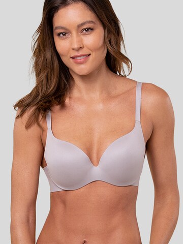 Invisible Soutien-gorge ' Royal Fit ' Royal Lounge Intimates en gris : devant