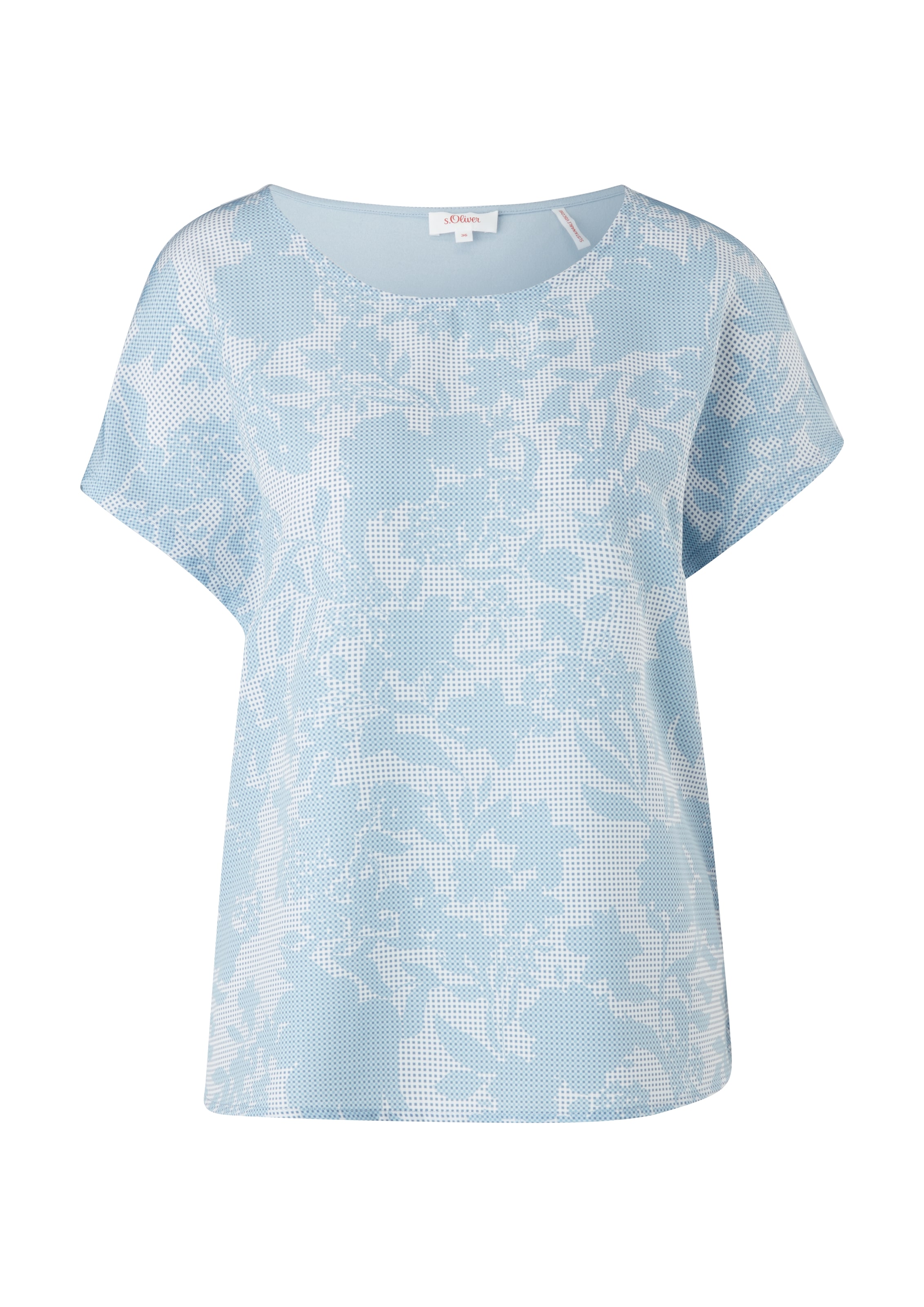 Frauen Shirts & Tops s.Oliver Shirt in Hellblau - CZ75981