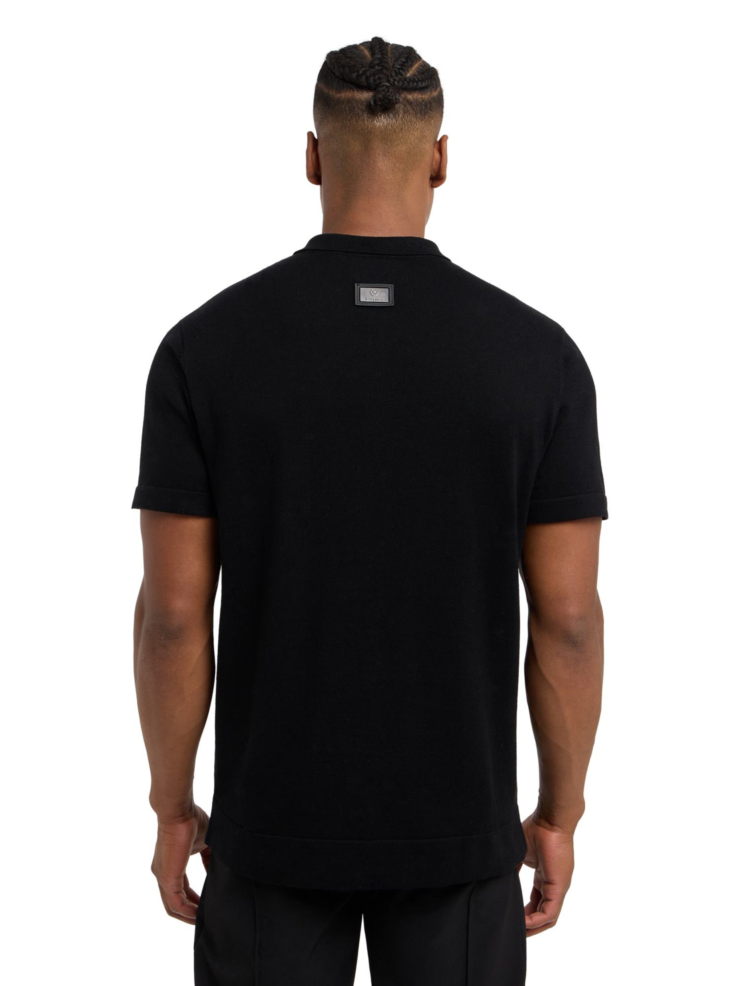 Carlo Colucci Shirt 'Dipierro' in Zwart