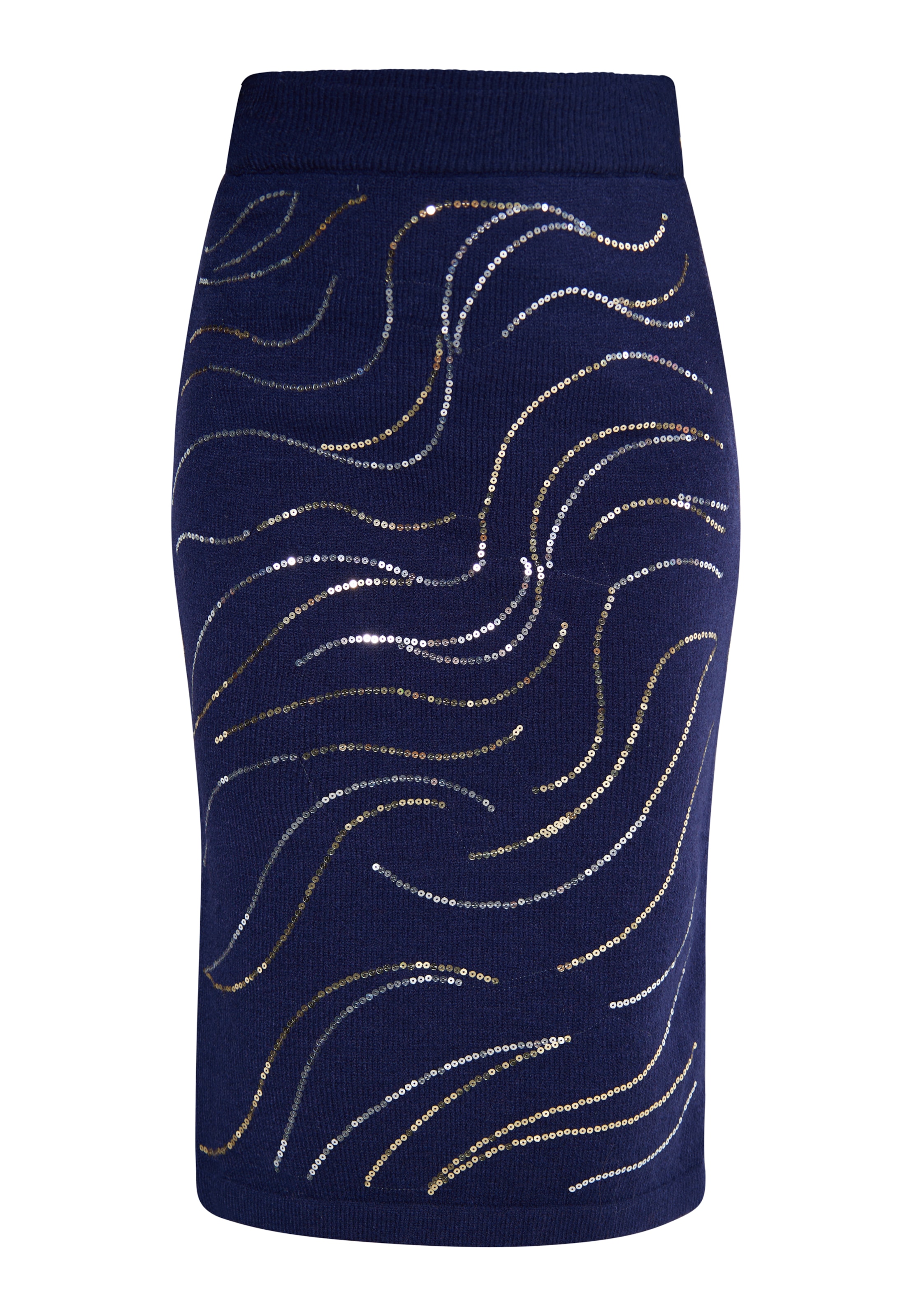 usha BLACK LABEL - Falda en azul: frente