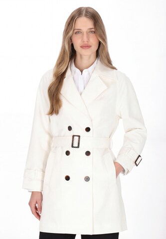 DreiMaster Klassik - Abrigo de entretiempo 'Classic' en blanco: frente