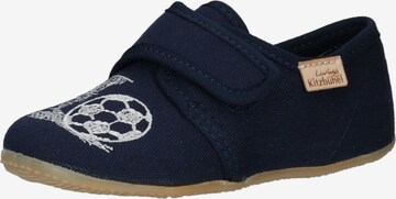 Living Kitzbühel Slippers in Blue: front