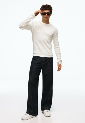Bershka Shirt in White