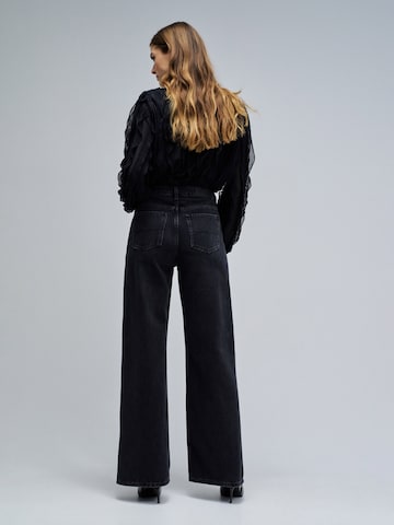 Salsa Jeans Loosefit Jeans in Schwarz