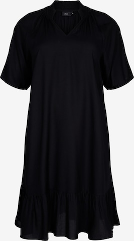 Zizzi Summer Dress 'Xmio' in Black: front