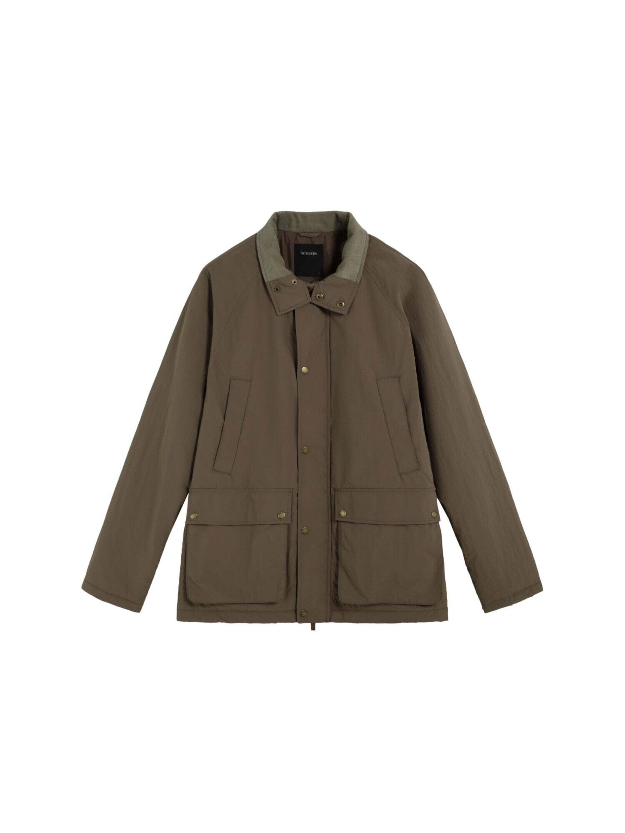 Scalpers Välikausitakki 'El' värissä vihreä: etupuoli