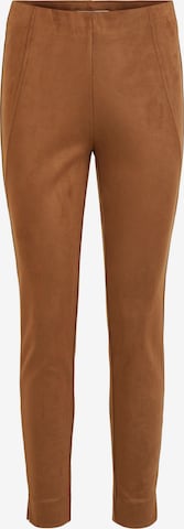 VILA Skinny Leggings 'Ghita' i brun: forside