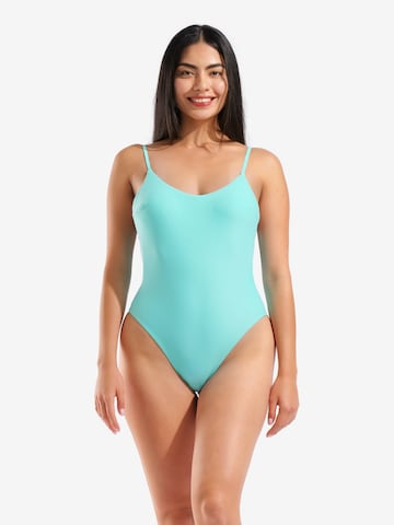 ARENA Bustier Uimapuku 'Essentials' värissä sininen: etupuoli