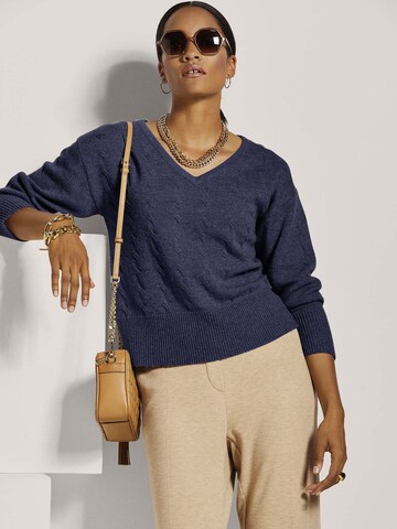 Pull-over MADELEINE en bleu